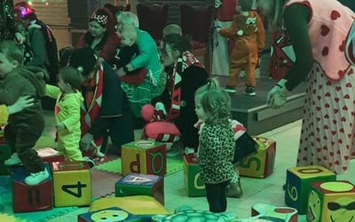 Zeer geslaagd Peuterbal/Oppasbal